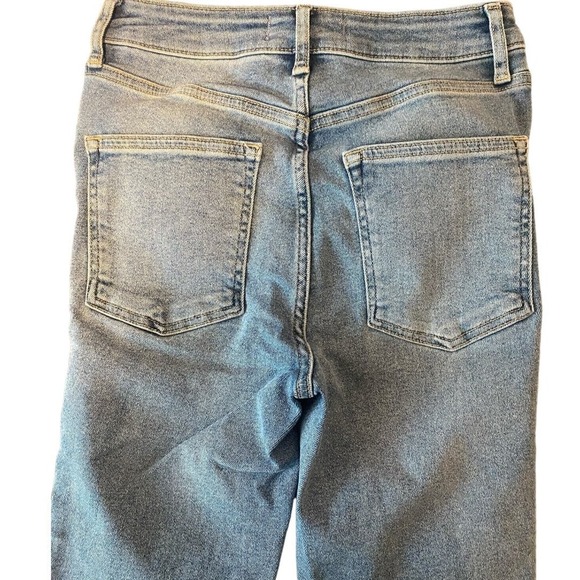 Free People Raw High Rise Jeans in Sweet Blue NWT - Picture 9 of 15